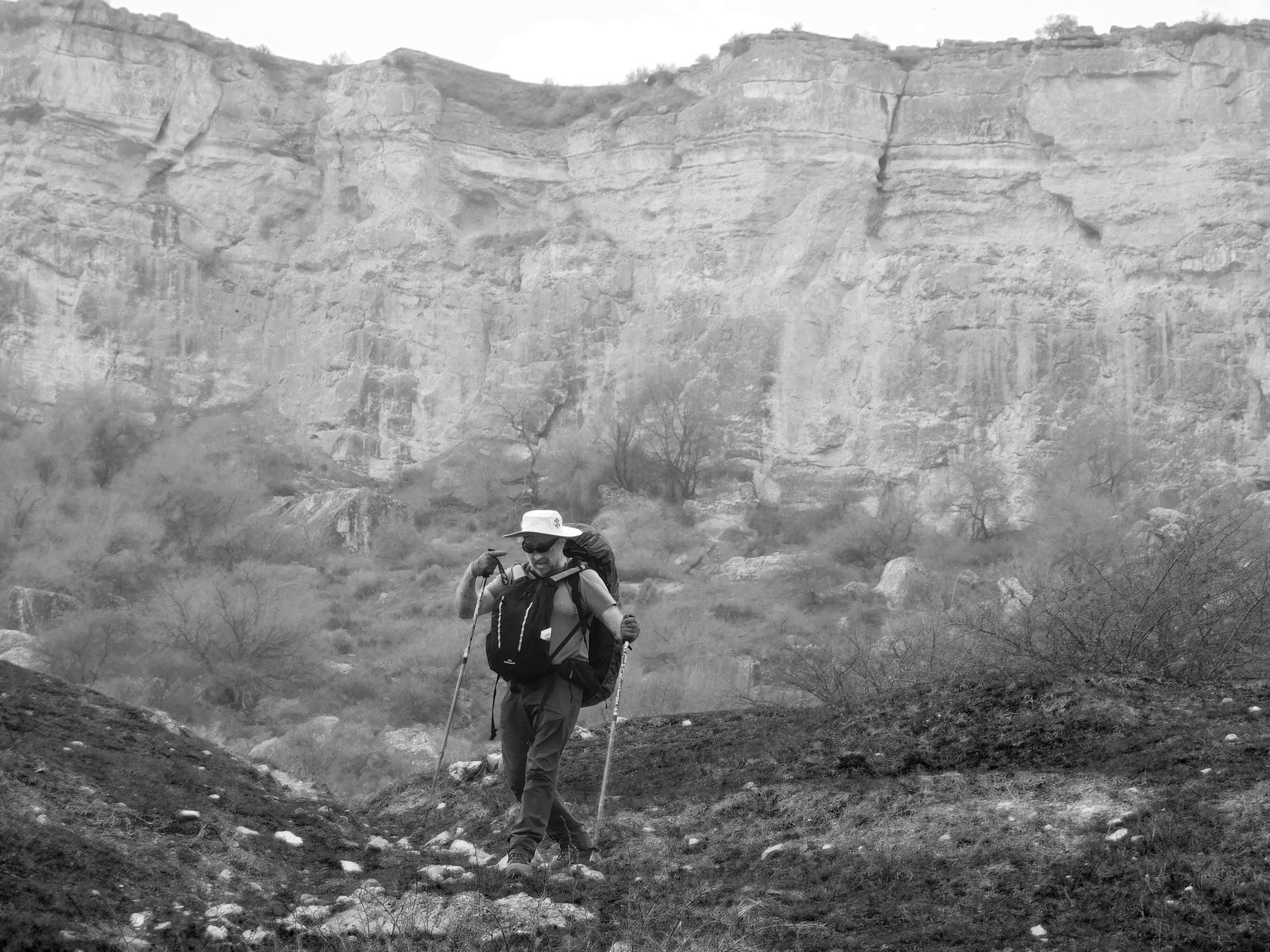 Multi-day hiking video