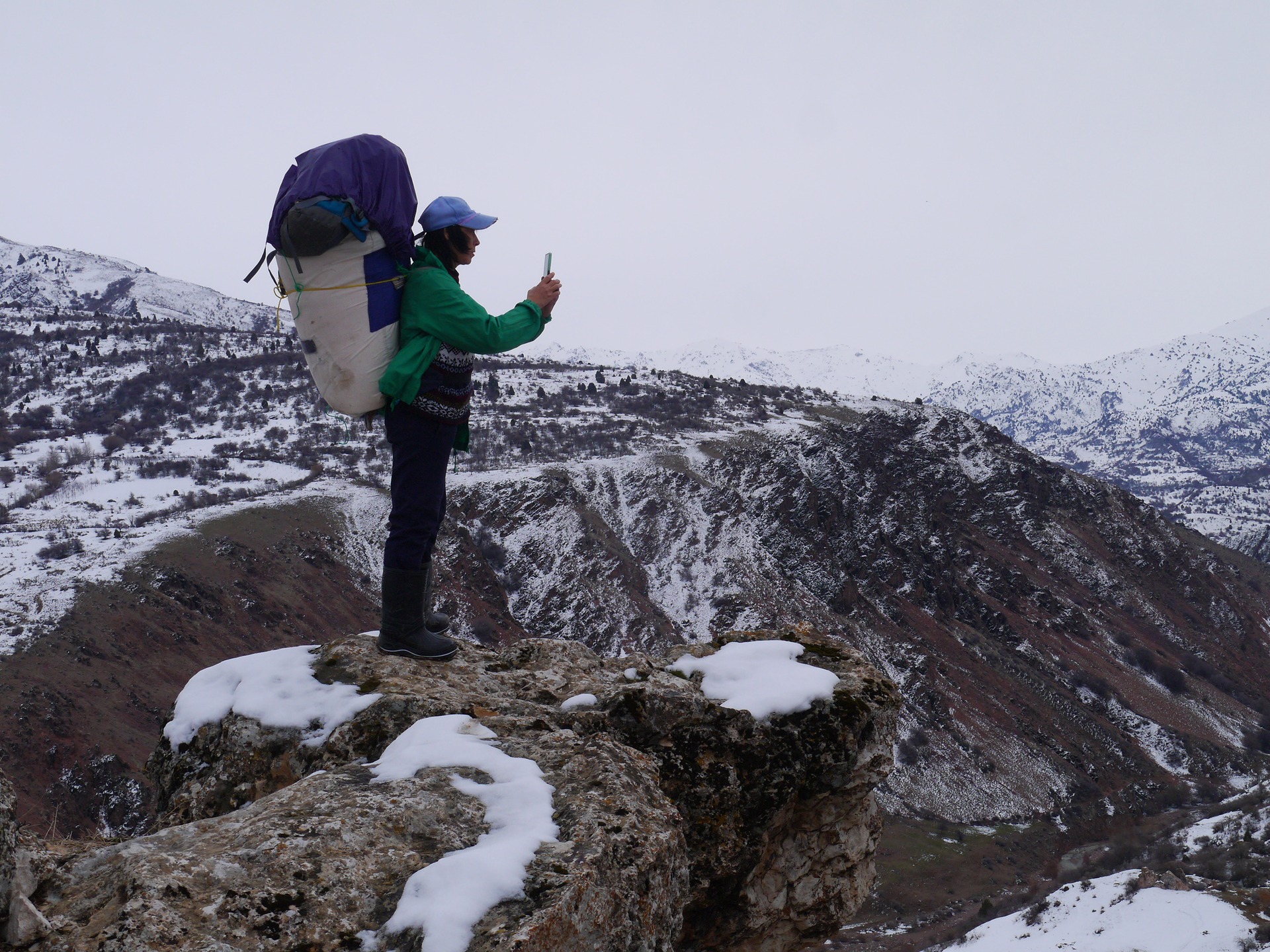 Mountain adventure video